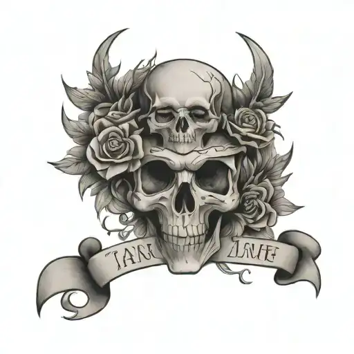 Long Live Staccs with October 31 tattoo design idea