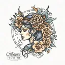 Fatma tattoo design idea