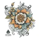 Fatma tattoo design idea