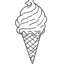 ICE CREAM tattoo design idea