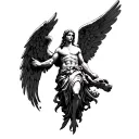 San Miguel archangel tattoo tattoo design idea