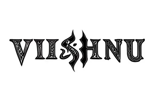 "Vishnu " tattoo design idea