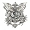 libra taurus aquarius scorpio cancer together in chest piece tattoo tattoo design idea