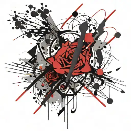 manifest greatness surrounded by blessings tattoo design idea