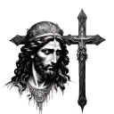 Inri tattoo design idea