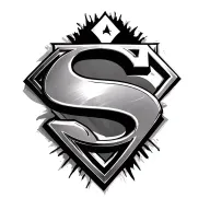 Superman Logo tattoo design idea