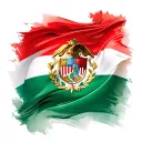 italian flag tattoo design idea