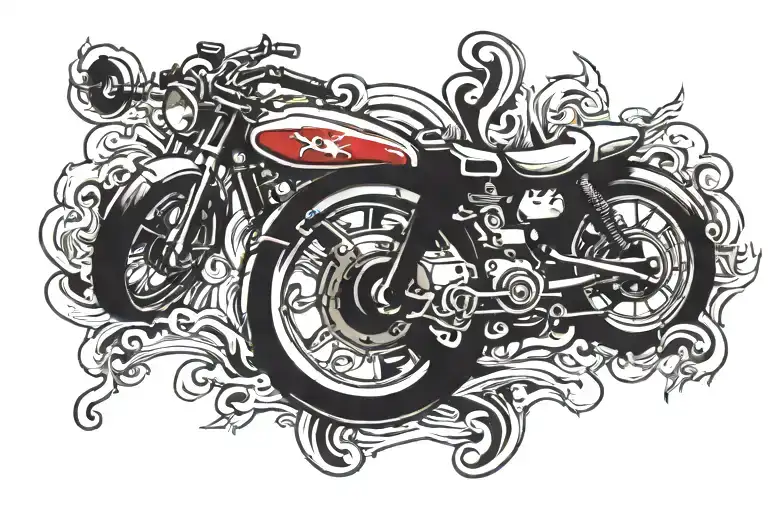 honda logo the  power of dreams tattoo design idea