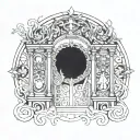 Karlach Baulders gate three tattoo design idea