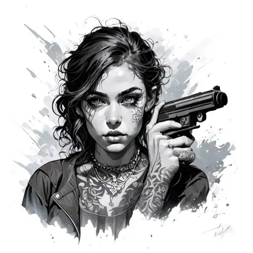 Disco Elysium Volition tattoo design idea