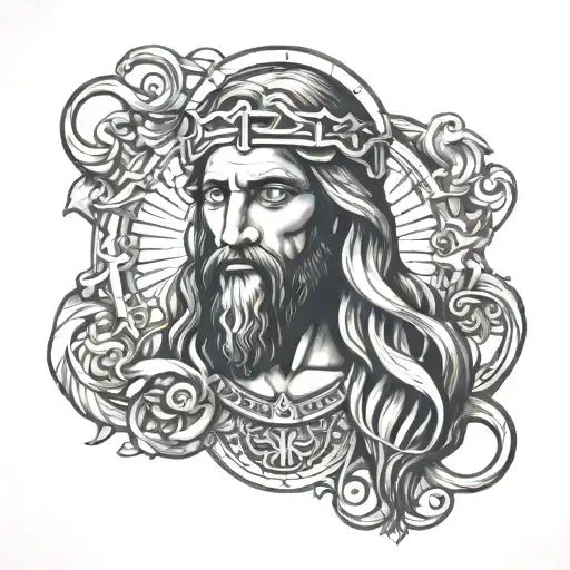 YESHUA tattoo design idea