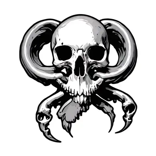 69 Cancer tattoo design idea