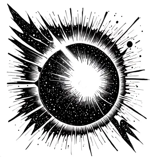 Astrophysics tattoo design idea