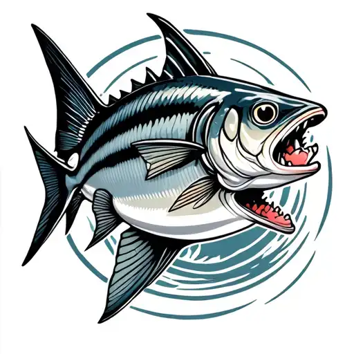 Barracuda tattoo design idea