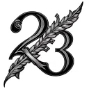 Roman Numerals 2023 tattoo design idea