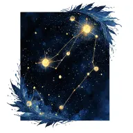 andromeda constellation tattoo design idea