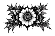 Angelica tattoo design idea