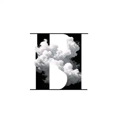 Filler Clouds and Smoke tattoo design idea