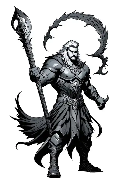 Arthur brave unstoppable capable tattoo design idea