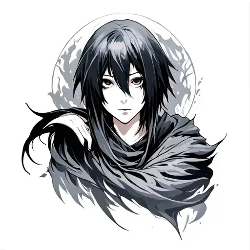 Pain nagato tattoo design idea