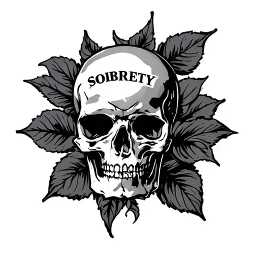 Sobriety  tattoo design idea
