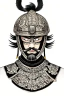 Samuria Helment tattoo design idea