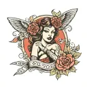 bdsm woman tattoo inspired tattoo design idea