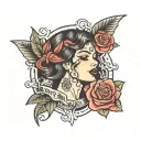 bdsm woman tattoo inspired tattoo design idea