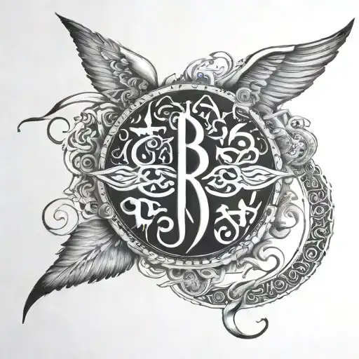 karma in different languages tattoo design idea