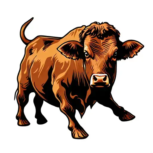 cattle brand tattoo design idea