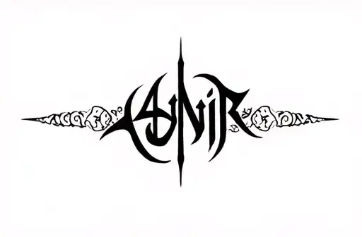 "Amir Prayer" tattoo design idea