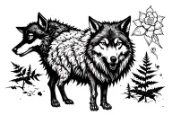 wolf in sheeps clothing tattoo design idea