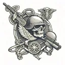 navy seals tattoo design idea