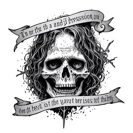 supernatural anti possession with quote tattoo design idea