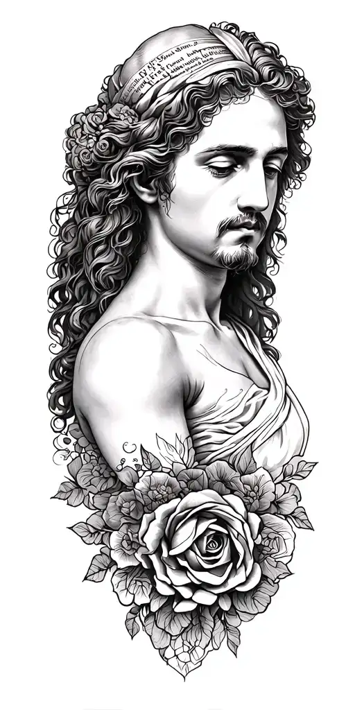 old testament story tattoo design idea