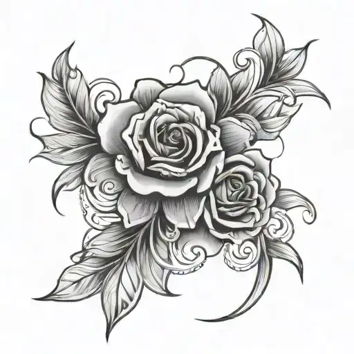 Black two band tattoo tattoo design idea