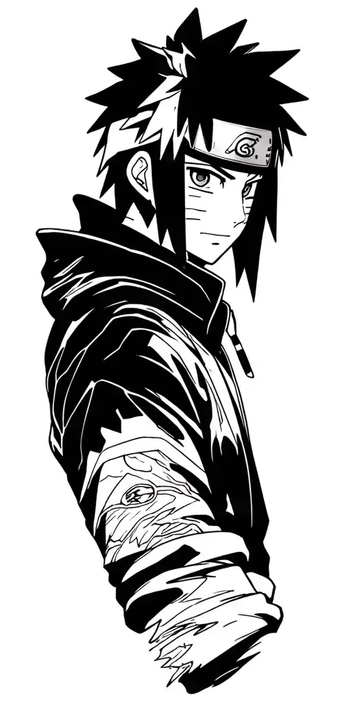 Naruto tattoo design idea