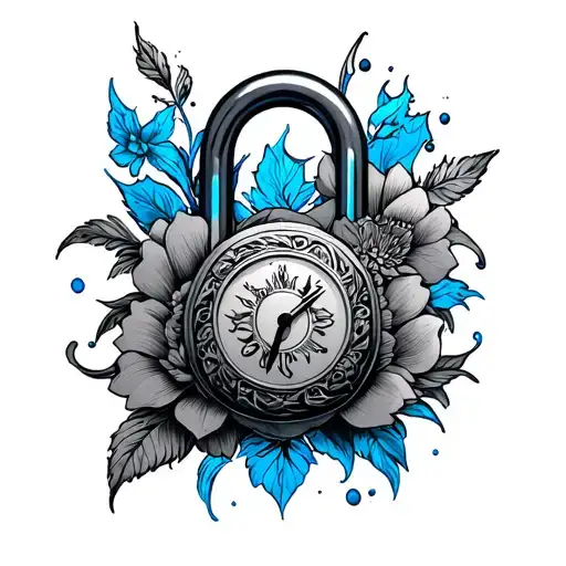 don lorenzo blue lock tattoo design idea