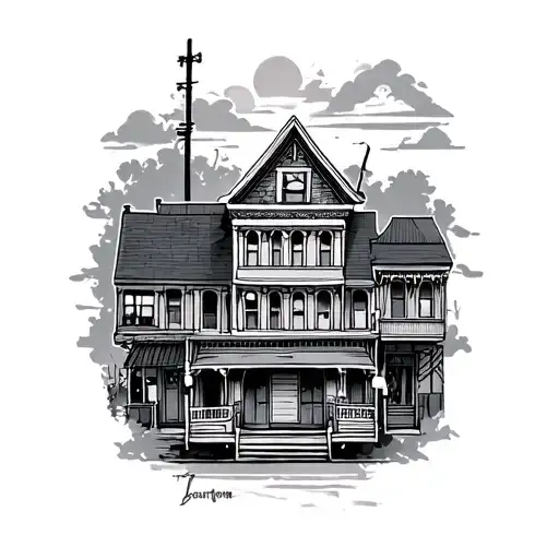 Hometown tattoo design idea