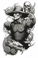 Risk Taker tattoo design idea