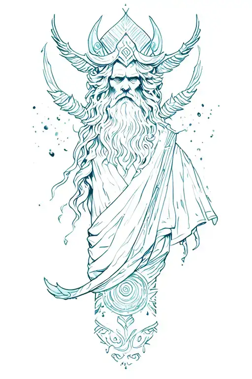 Gods got me I tattoo design idea