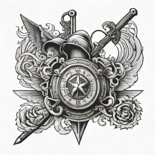 Isaiah 6 8 military tattoo tattoo design idea
