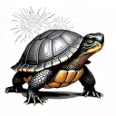 Box Turtle tattoo design idea