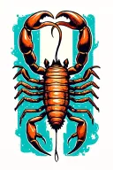 scorpio tattoo design idea