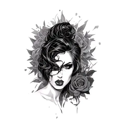 Slut tattoo design idea