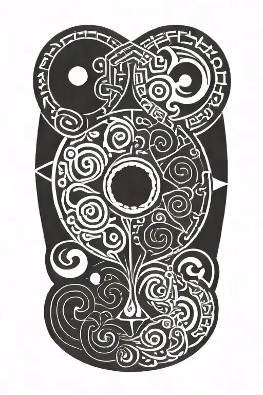 adinkra word tattoo design idea