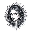 Hel tattoo design idea