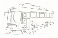 bus tattoo design idea