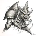 alexis tattoo design idea