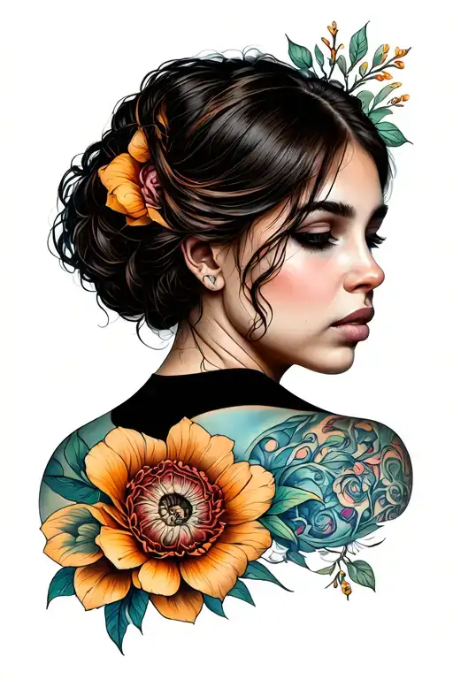 Endometriosis tattoo design idea